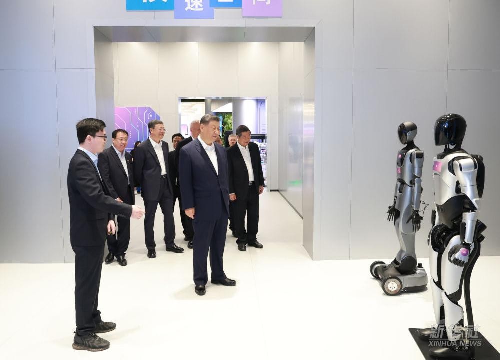 习近平总书记到上海调研，OD电竞代表具身智能行业汇报进展